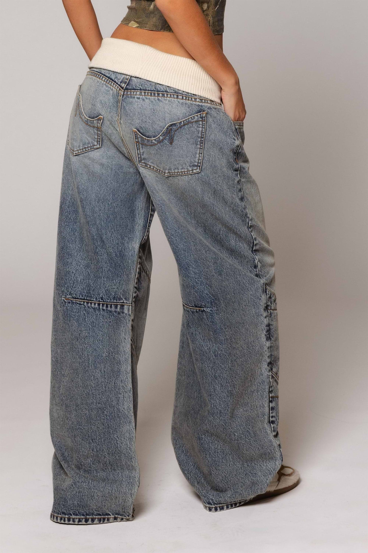 Low-Rise Denim